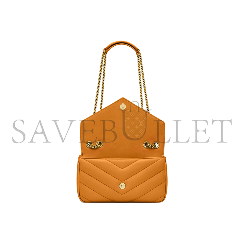 YSL LOULOU SMALL IN MATELASSÉ LAMBSKIN 801437AAEAX7923 (24*14*6cm)
